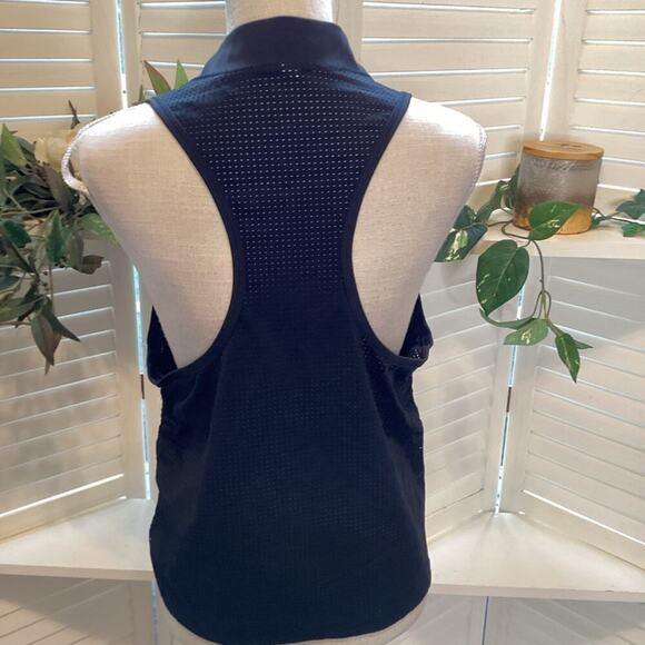 ATHLETA BLACK XL PARTIAL MESH TANK - Picture 5 of 7